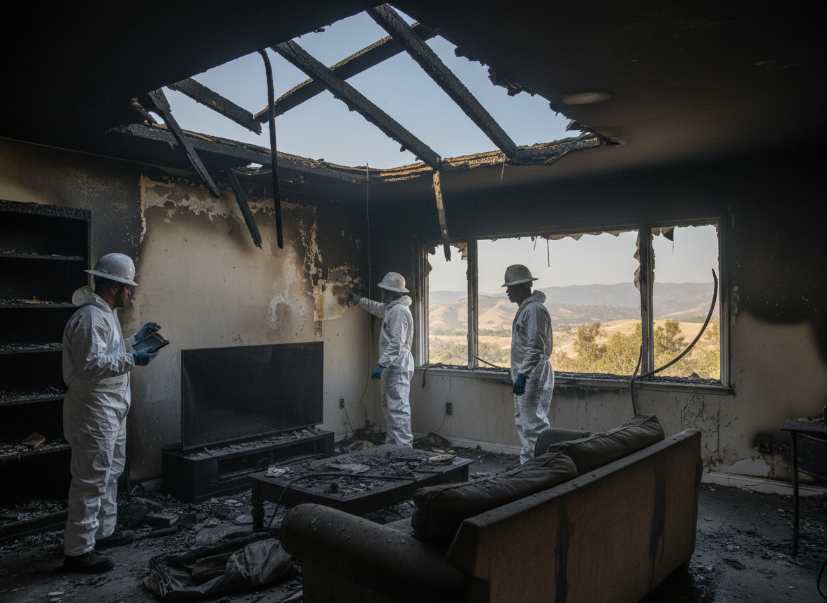What Affects Fire Damage Restoration Costs in Porter Ranch