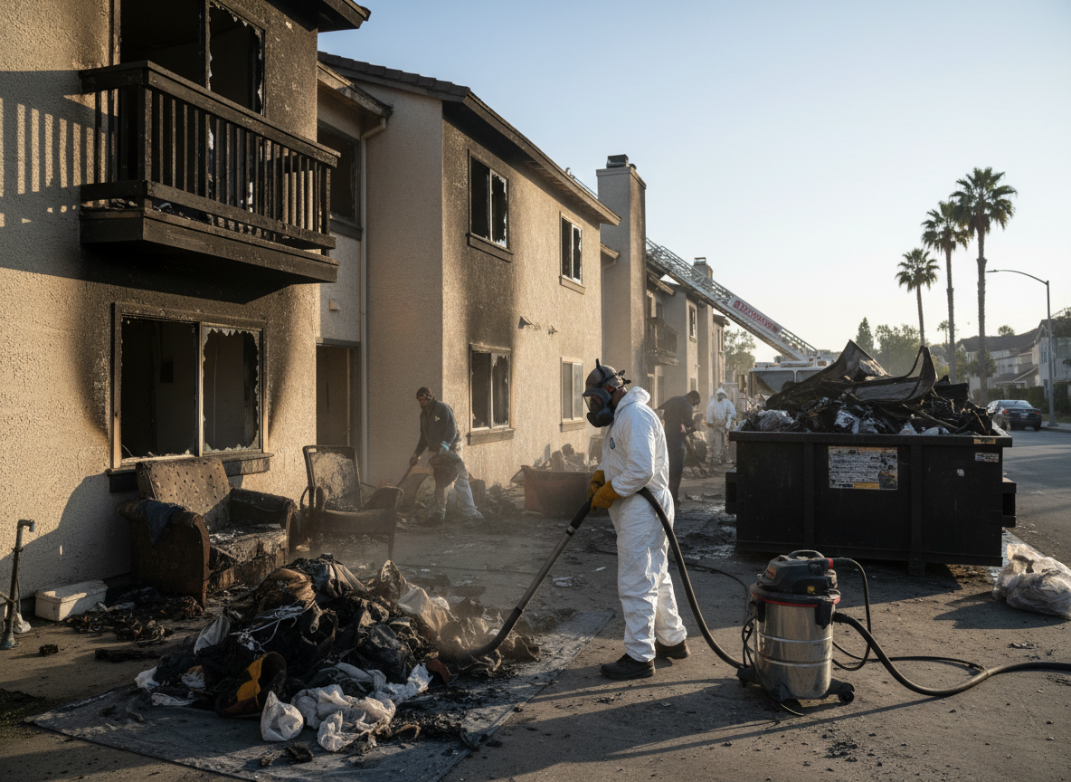 Fire Damage Restoration Porter Ranch in Granada Hills, CA 91344