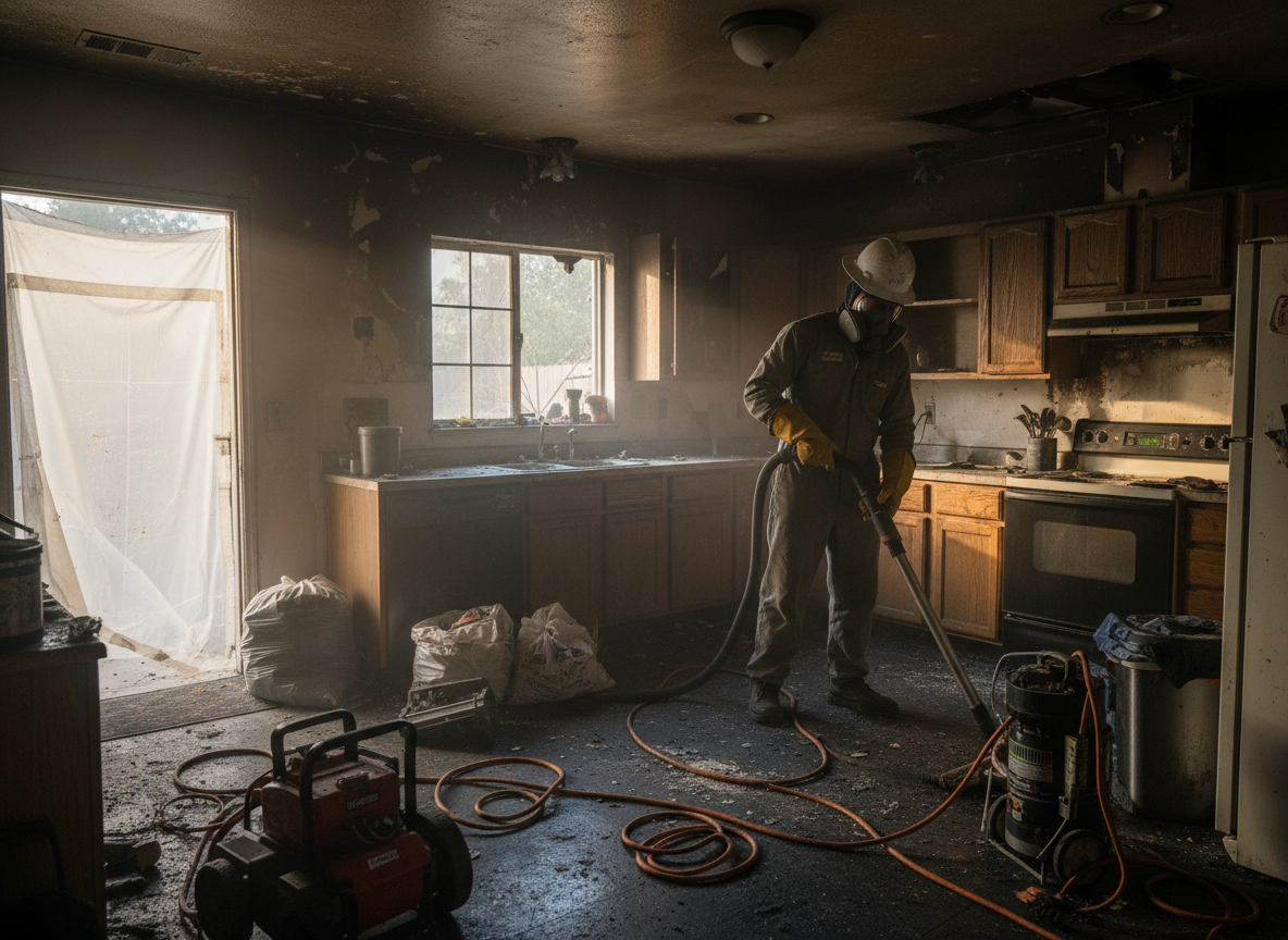 Fire Damage Restoration  in Chatsworth