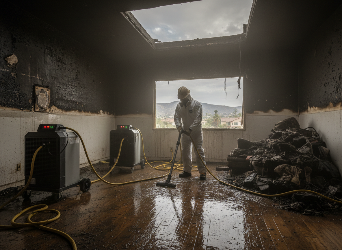Fire and Flood Restoration in Porter Ranch, CA