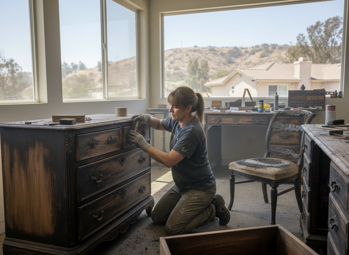 Fire Damage Restoration Porter Ranch in Northridge, CA 91324