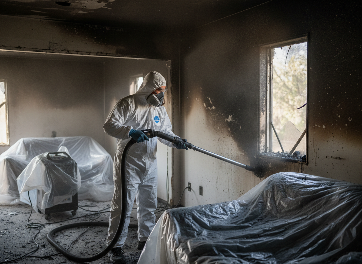 Soot Removal in Porter Ranch, CA